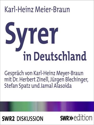 cover image of Syrer in Deutschland
